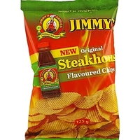 Jimmy Steakhouse Chips 125g