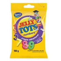 Beacon Jelly TOTS numbers 100g PAST BBD