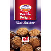Cape Cookies Double Delight Milk Choc 500g