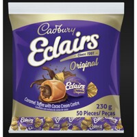 Cadbury - Eclairs - Caramel Toffee 230G PAST BBD