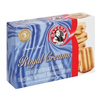 Bakers Royal Creams SHORTBREAD BISCUIT 280g PASTBBD X2