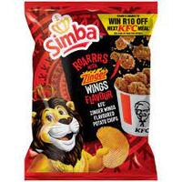 Simba Zinger Wings Flavour 125g X2