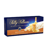 SALLY WILLIAM MACADAMIA NOUGAT 50G PAST BBD