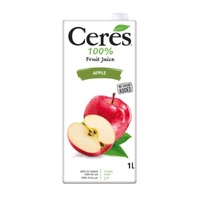 Ceres Tetra 100% Fruit Juice Apple 1L