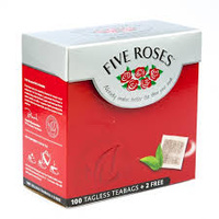 Five Roses TagLESS Tea 80's 250g PAST BBD